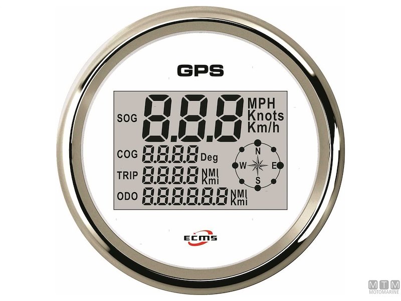CONTANODI GPS WHITE CHROME 