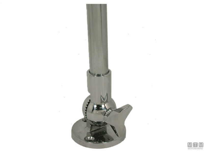 ASTA BANDIERA FOLDING 660MM INOX 