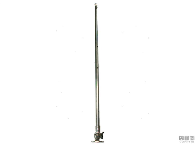 ASTA BANDIERA FOLDING 660MM INOX 