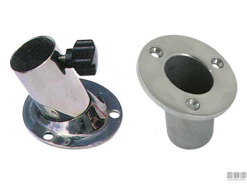 Basi Portabandiera in Acciaio Inox