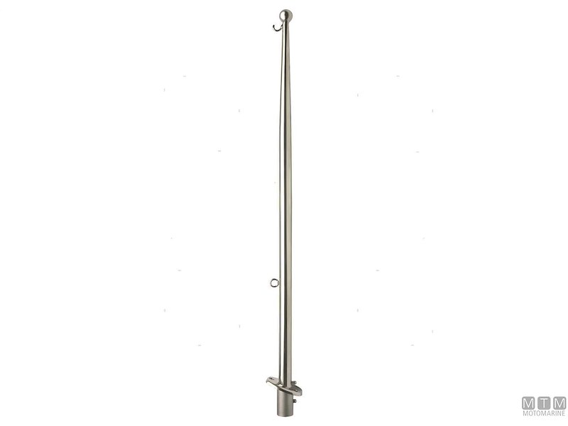 Asta Portabandiera Classic Inox Yacht