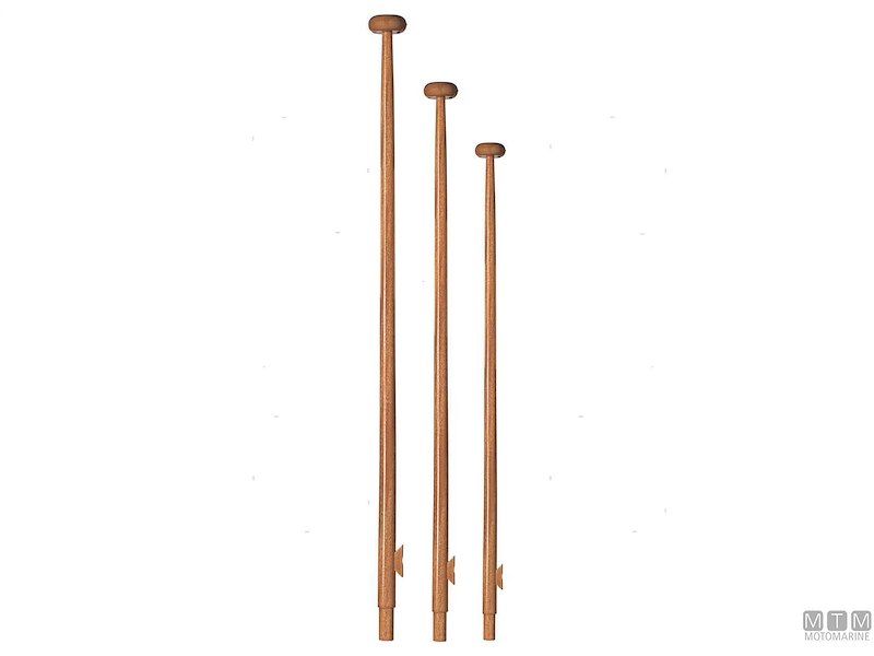 Asta Portabandiera Lahna Mahogany