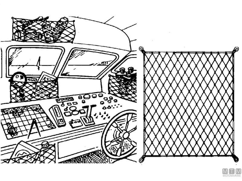 Rete Portaoggetti/Salvacadute Eco