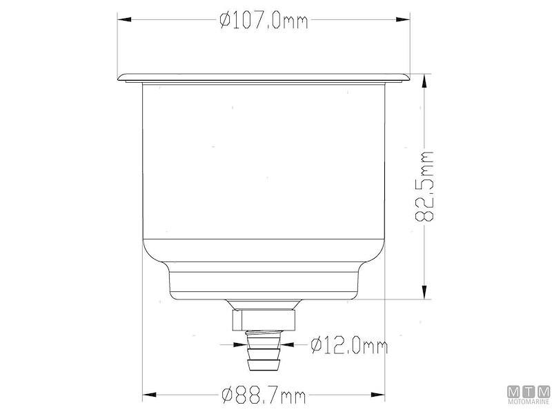 PORTABICCHIERI E LATTINE INOX 