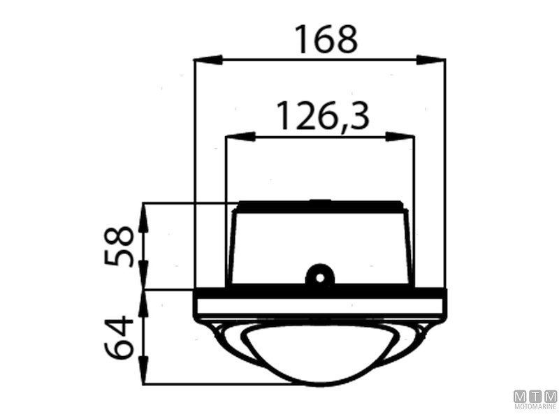 BUSSOLA RV ASTRA BAS1 NERA 
