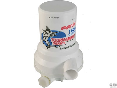 POMPA RULE TOURNAMENT LIVEWELL 1600 12V 