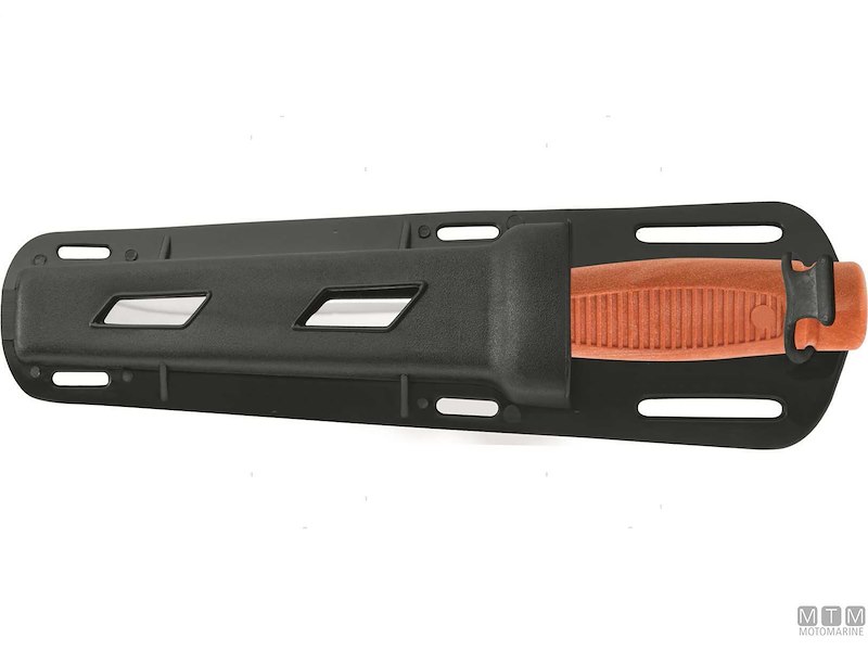 COLTELLO GALLEGGIANTE MAC SUB 97-R ROSSO LAMA 14CM