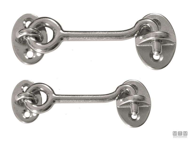Gancio Fermaporte Inox