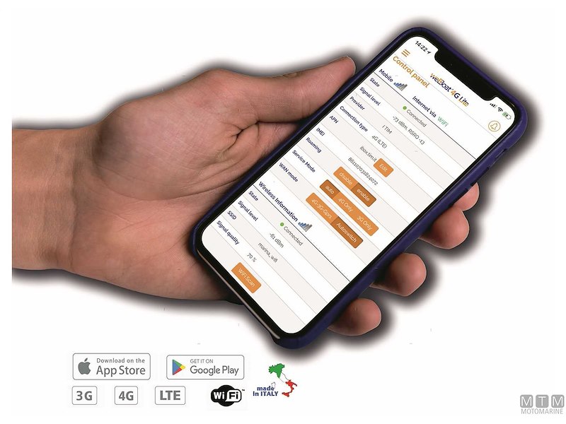 ANTENNA 4G/WI-FI PLUS EVO GLMX WEBBOAT 