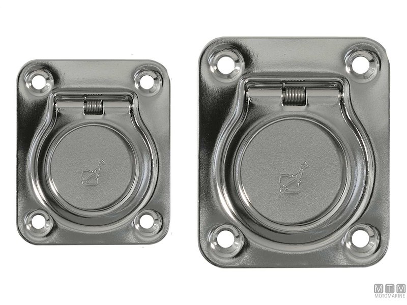 Maniglie a Incasso Inox con Molla Roca