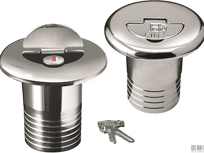 Tappi di Coperta Secure-Lock Cromati