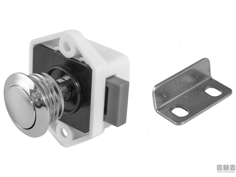 CHIUSURA A PULSANTE COMPACT BIANCA-CR 