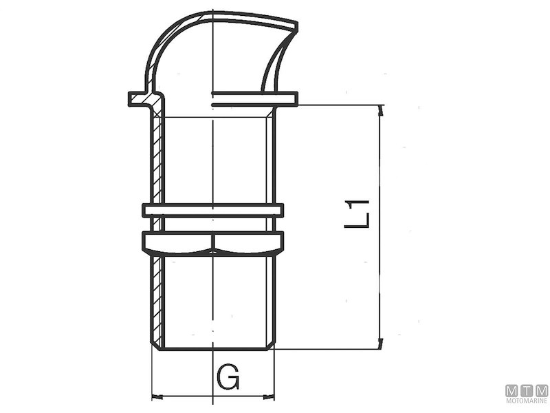 Scarico Filettato Shell in Ottone Cromato