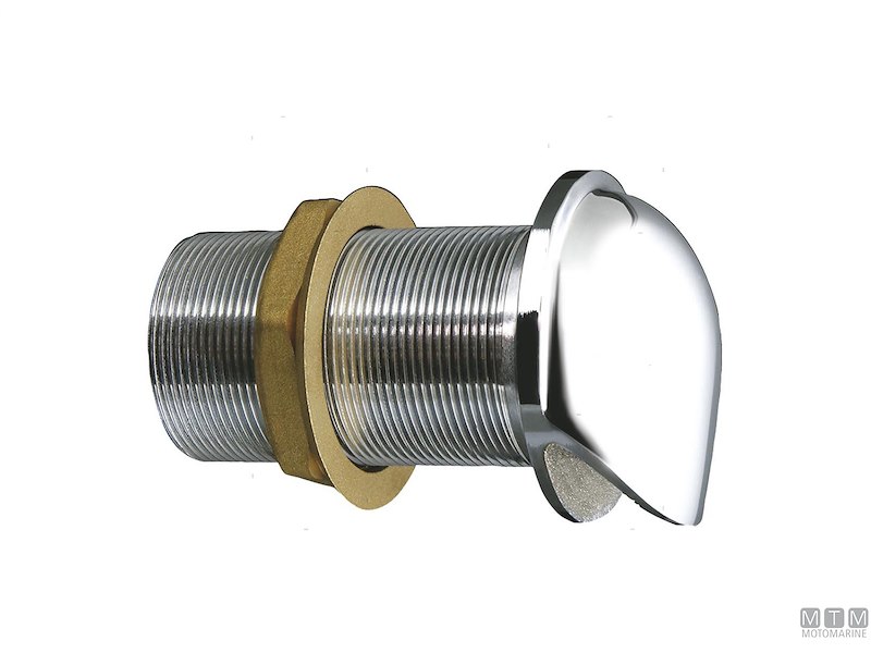 Scarico Filettato Shell in Ottone Cromato