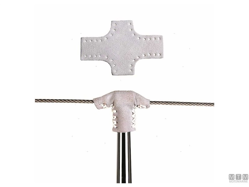 COPRICANDELIERE IN PELLE 