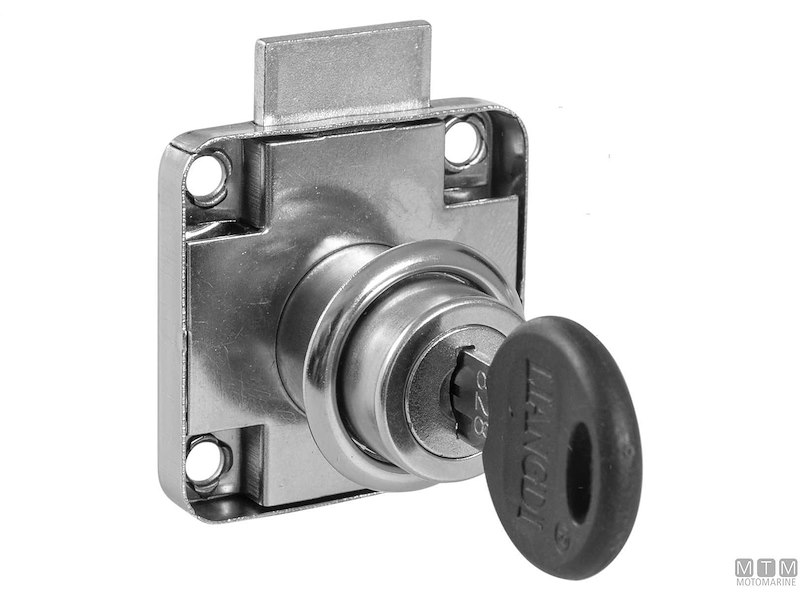 SERRATURA 40X40 KEY LEGA CROMATA 