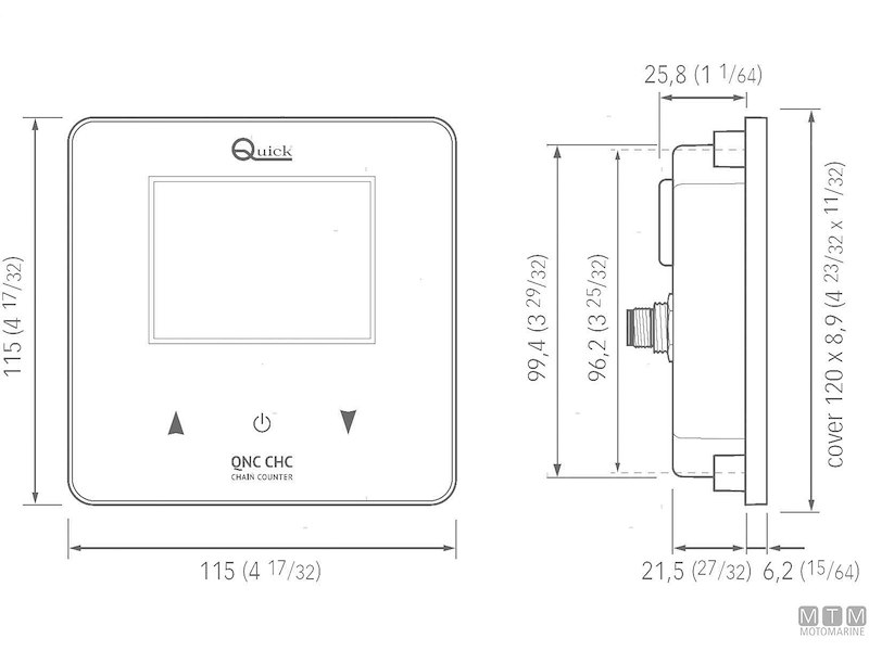 PANNELLO CONTACATENA QUICK QNC CHC 