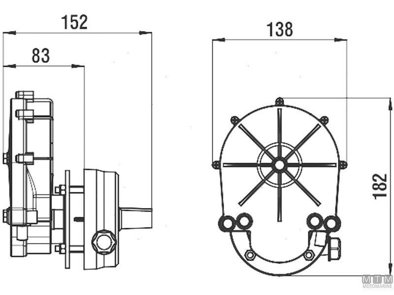 TIMONERIA RIVIERA MD45 