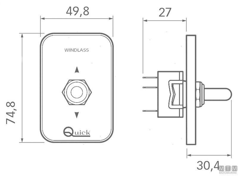 Comando Salpa Ancora Up-Down Quick