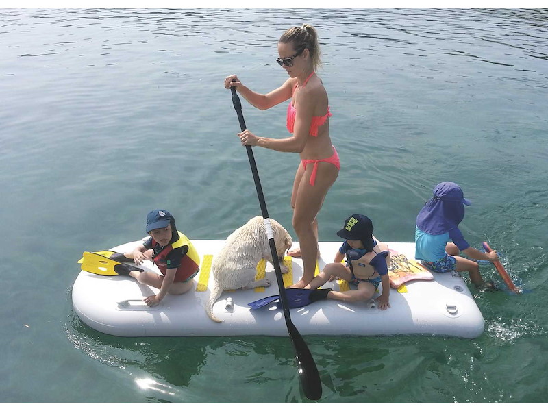 PASSERELLA SUP GONFIABILE L250CM 