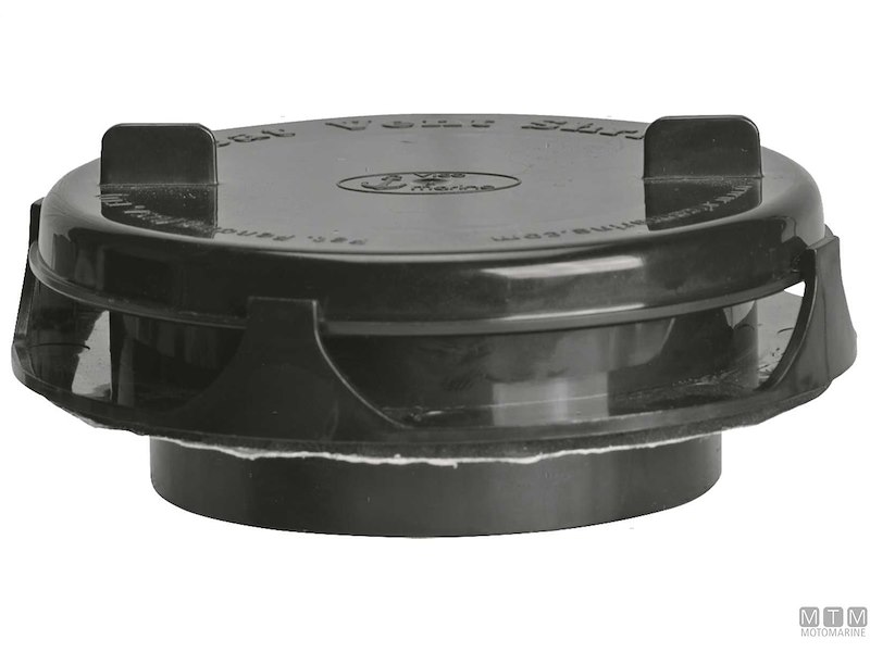 PRESA ARIA ROTONDA PL CLIP NERA 