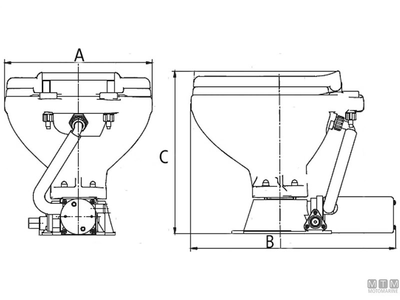 WC - Toilet Elettrica Johnson AquaT Silent