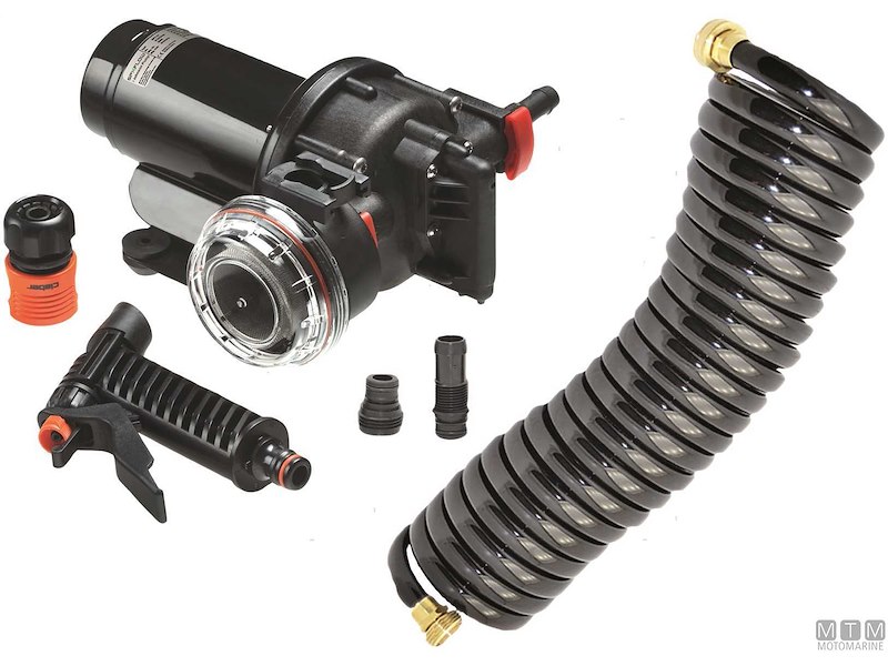 KIT POMPA AQUAJET WASH P3.5 820L 12V 
