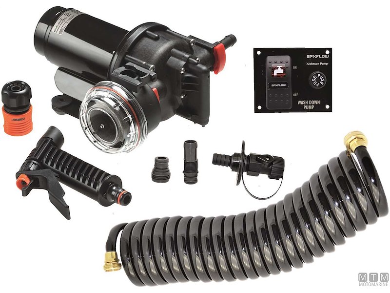 KIT POMPA AQUAJET WASH P3.5 820L 12V 