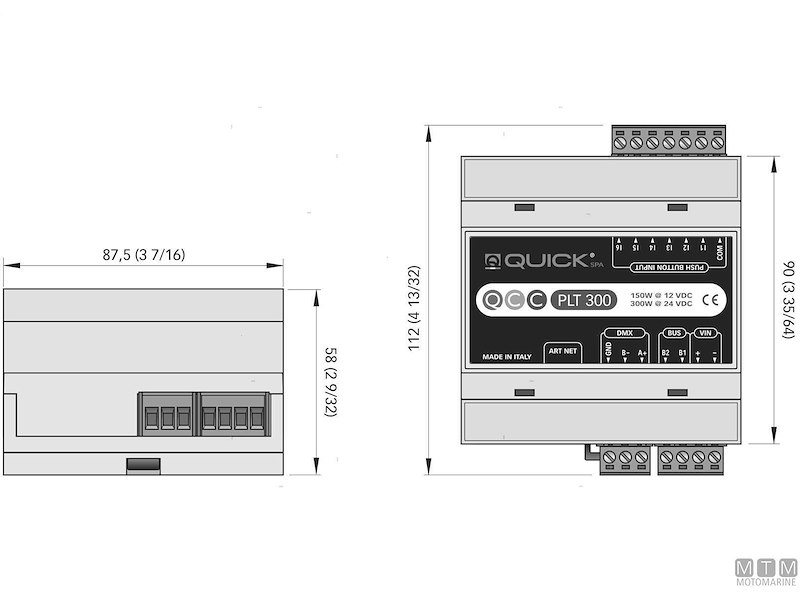 Faro Subacqueo LED Quick Challenger THI RGBW