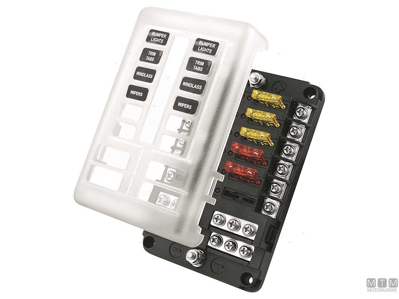 Scatola Porta Fusibili Standard (Unival) con Morsettiera 