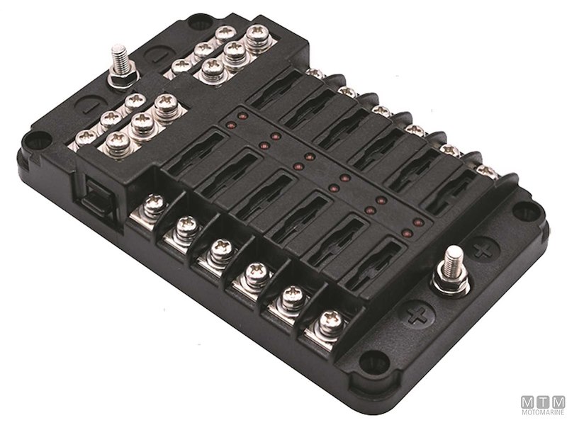 Scatola Porta Fusibili Standard (Unival) con Morsettiera 