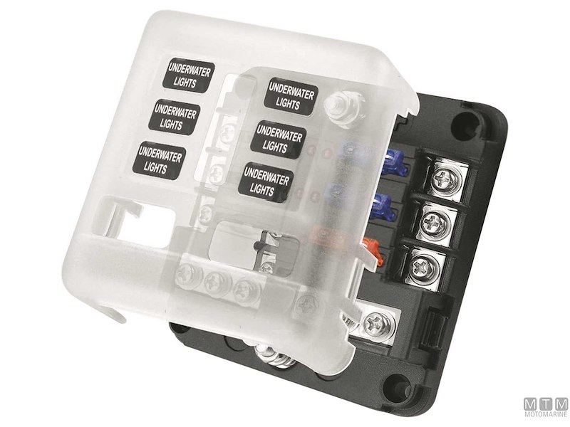 Scatola Porta Fusibili Standard (Unival) con Morsettiera 