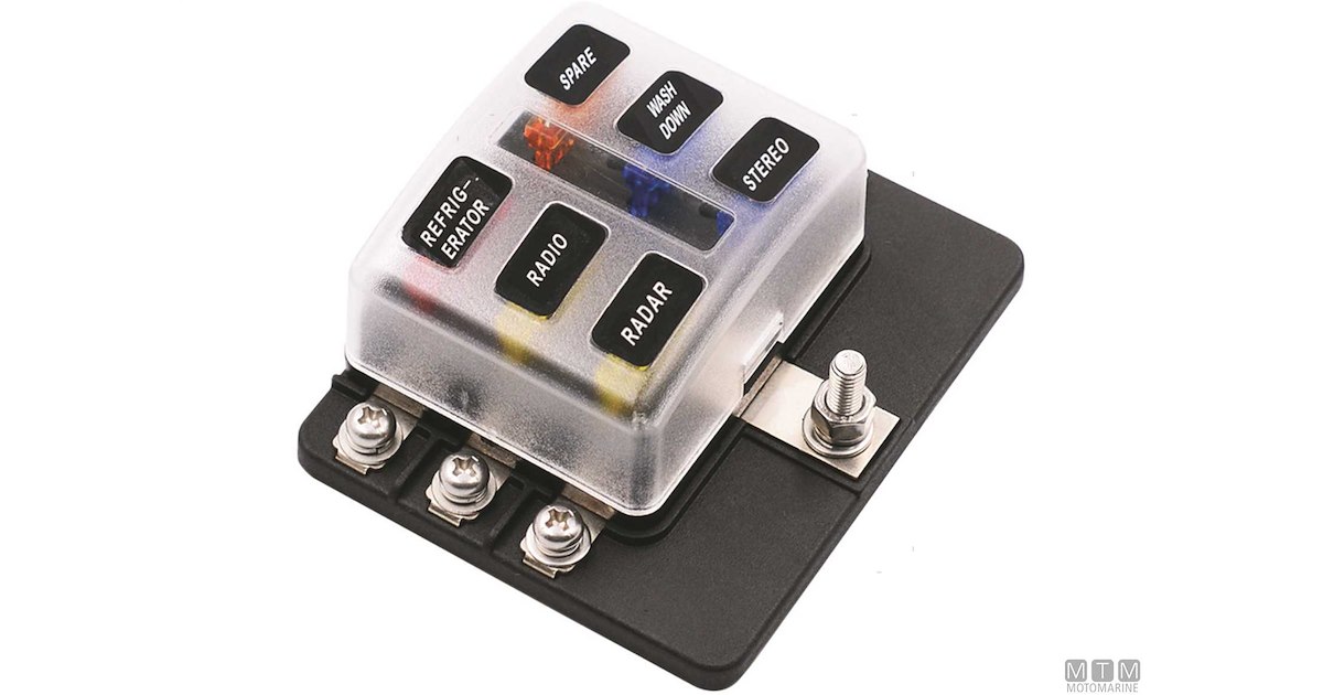 Scatola Portafusibili Ulisem Da 12 V, Portafusibili, Blocchi Fusibili A Lama Con 16 Fusibili 6 Indicatori Led Custodia Protettiva Per Auto Auto Barca Nautica Camion Suv Da 12 V24 V 88383360