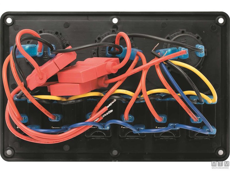 PANNELLO DA6P-USB-PRESA-VOLT 