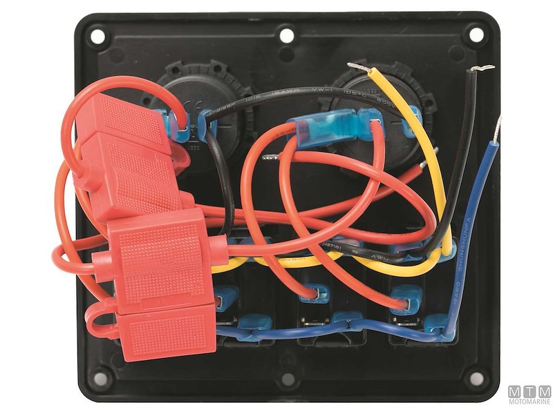 PANNELLO DA4P-USB-PRESA 