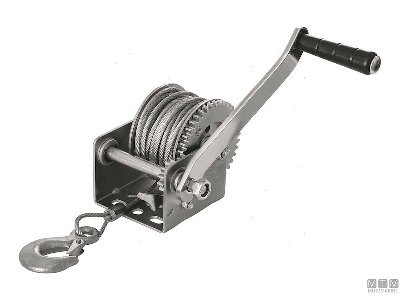 Verricello di Alaggio Manuale con Cavo 