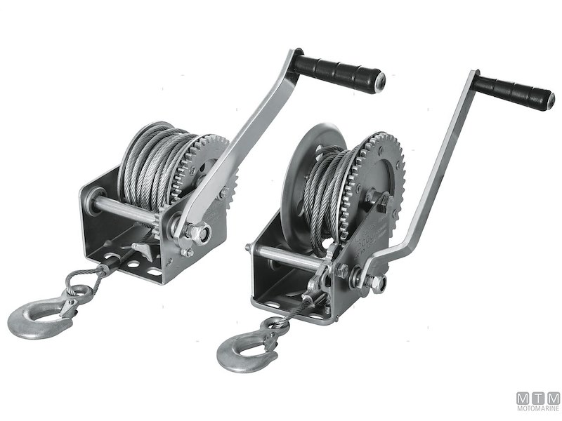 Verricello di Alaggio Manuale con Cavo 