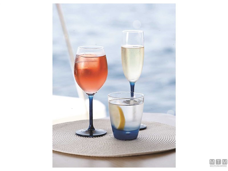 SET CALICI VINO MB ECOZEN BLU 