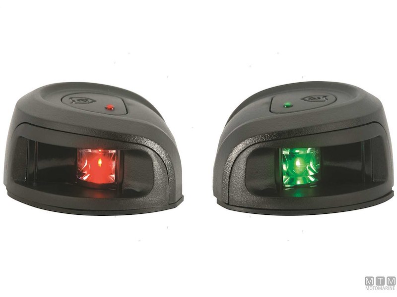 COPPIA FANALI ATTWOOD 2NM PL RED GREEN 