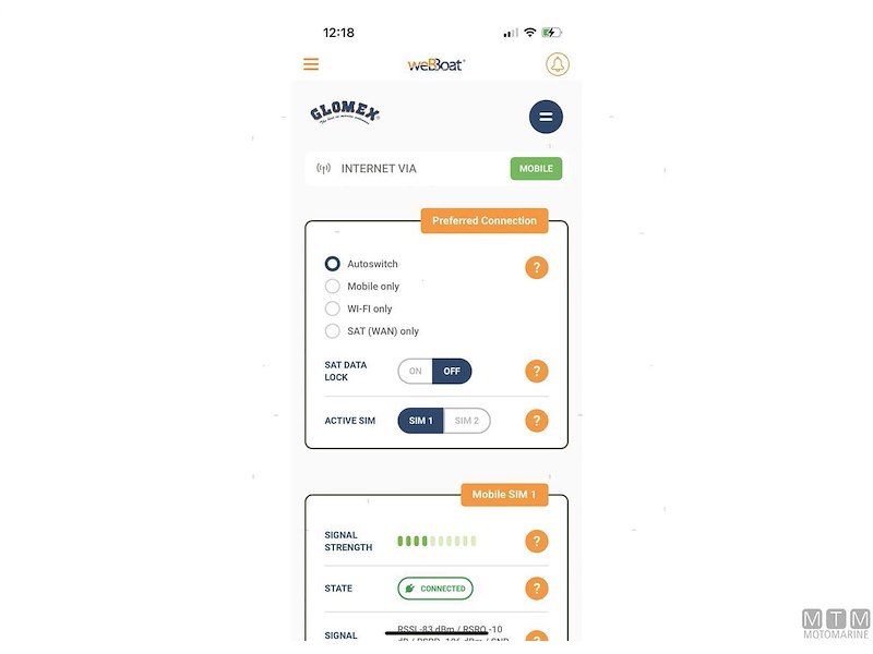 ANTENNA 5G/WI-FI WEBBOAT 
