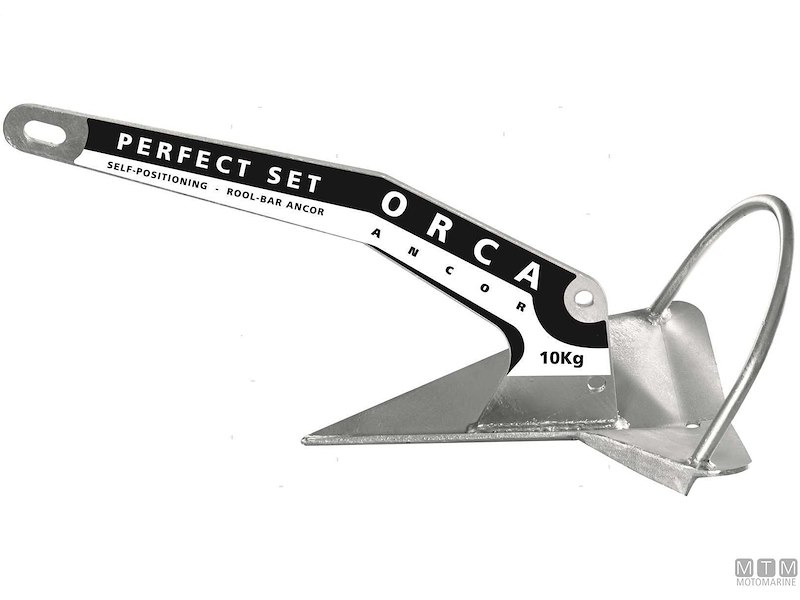 Ancora Orca in Acciaio Zincato