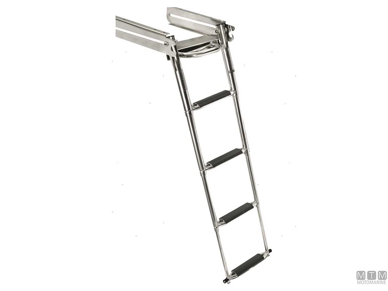 Scalette Telescopiche Sotto Plancia In Cage con Maniglia