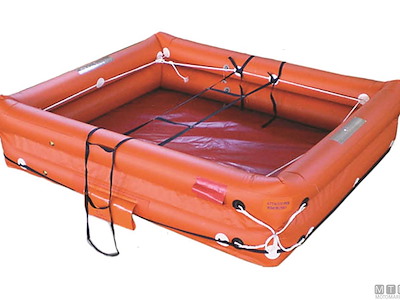 Zattera di Salvataggio Aperta Life Body Almar