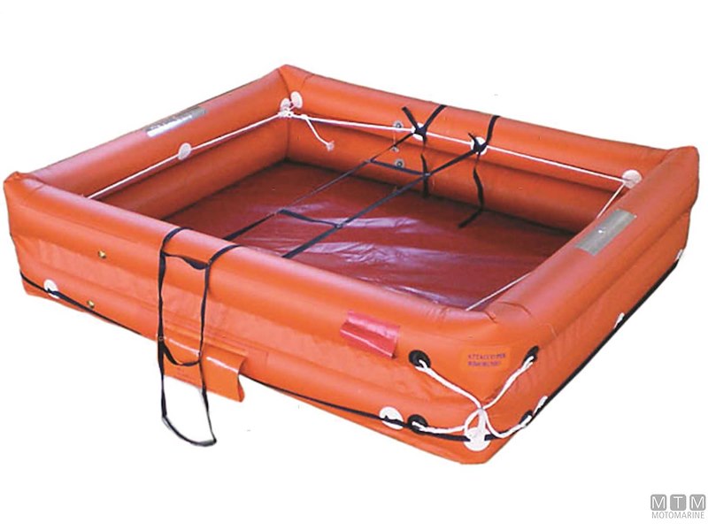 Zattera di Salvataggio Aperta Life Body Almar