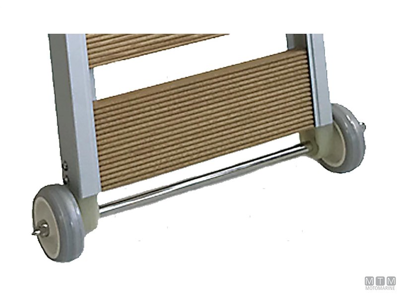 PASSERELLA PIEGHEVOLE 200CM ALU/LEGNO 