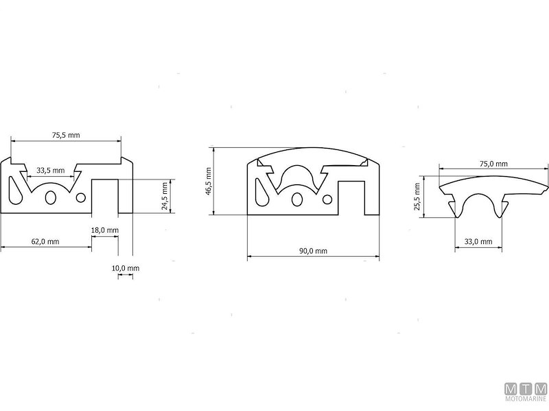 Bottazzo Profilo Parabordo QBE