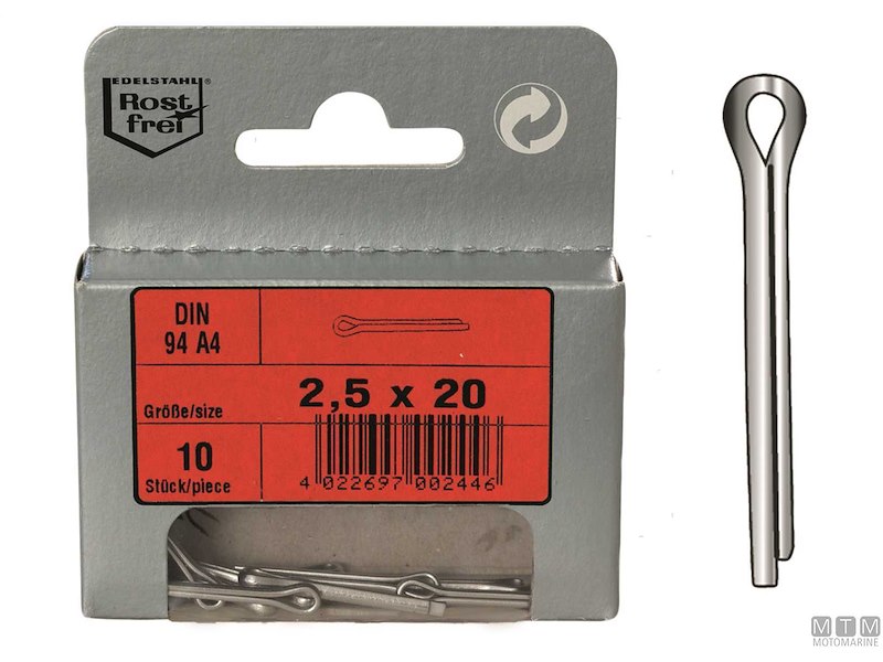 Copiglie DIN 94 Inox A4