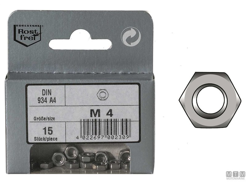 Dadi Esagonali DIN 934