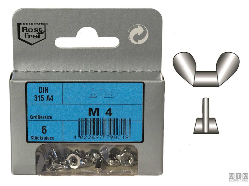 Dadi ad Alette DIN 315