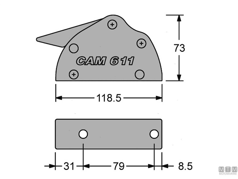 Stopper Antal Cam 611